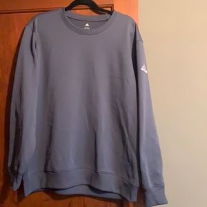 Men’s adidas grey crew neck